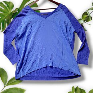 Silk + Cotton/Wool Sweater, One Size